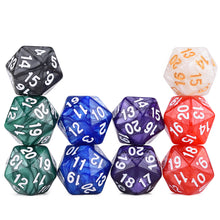 Load image into Gallery viewer, Assorted D20 Dice Bundle | 10 piece