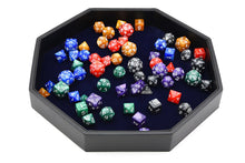 Load image into Gallery viewer, White Swirl Polyhedral Dice Set | 10 piece